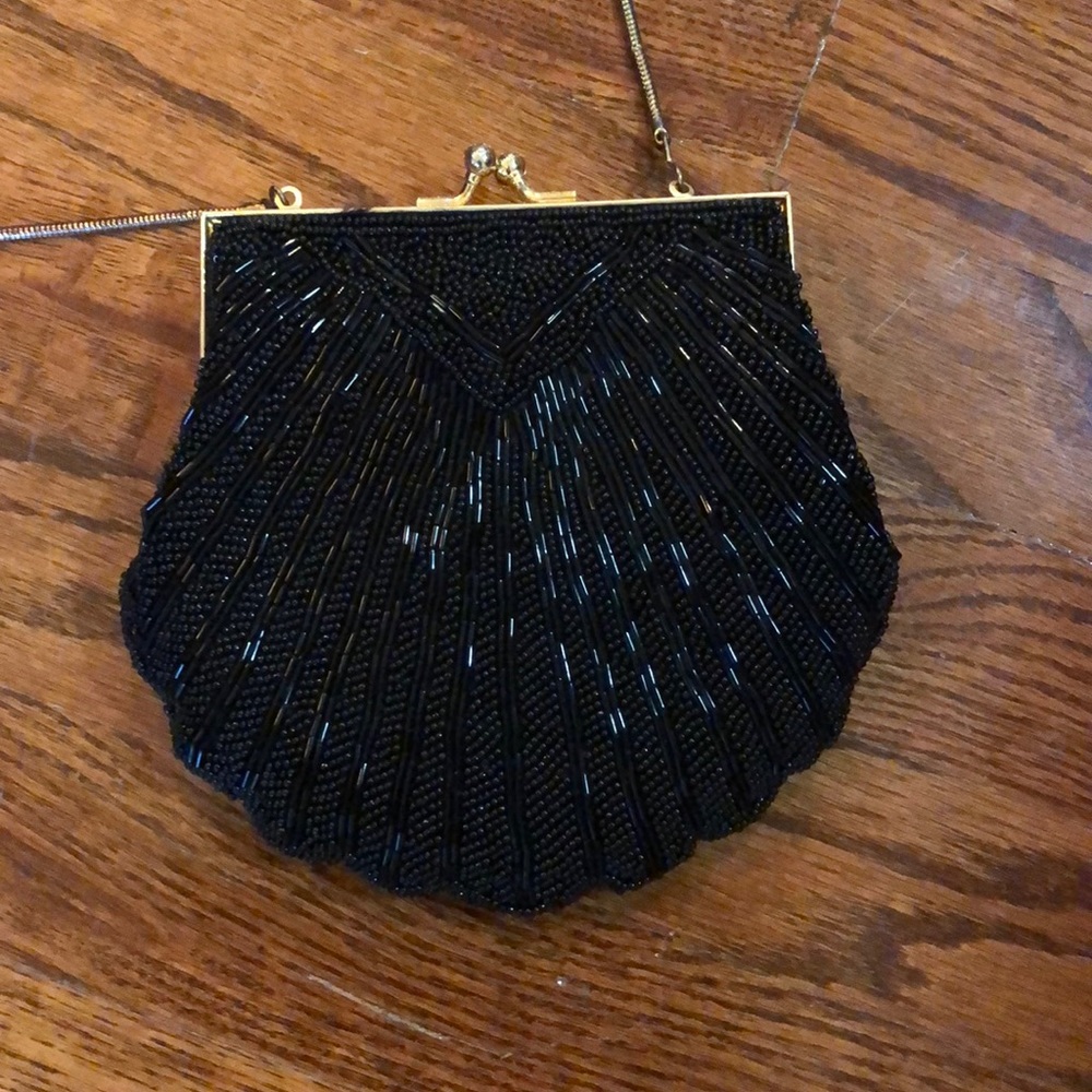 Small black clutch